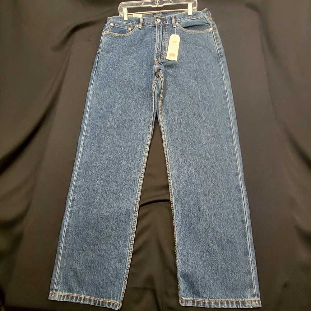 Levis 550 Relaxed Fit Jeans Mens 36x32 Medium Wash Straight Leg NWT 00550-4886